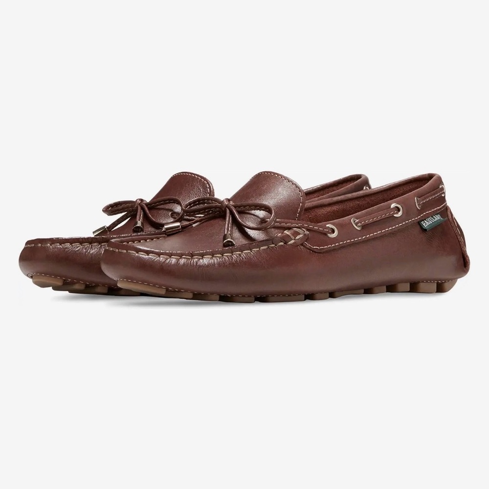 New in Box Eastland sz7.5 Marcella Dark Brown Leather Slip-On Loafers…